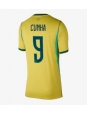 Ženske Nogometnih dresov Brazilija Matheus Cunha #9 Domači SP 2026 Kratki rokavi